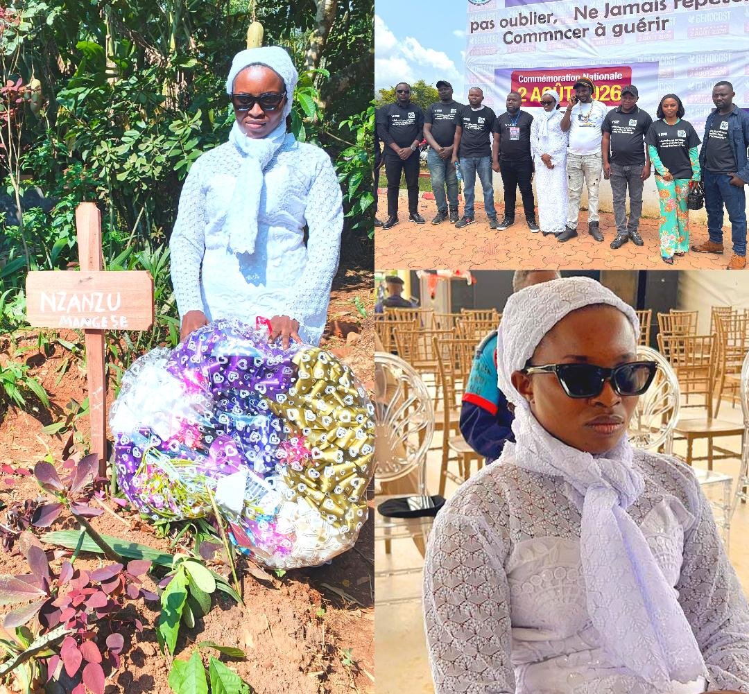 RDC/GENOCOST : à Beni, l’activiste Oline Balume rend hommage aux victimes et appelle à la vérité, la justice et une paix durable